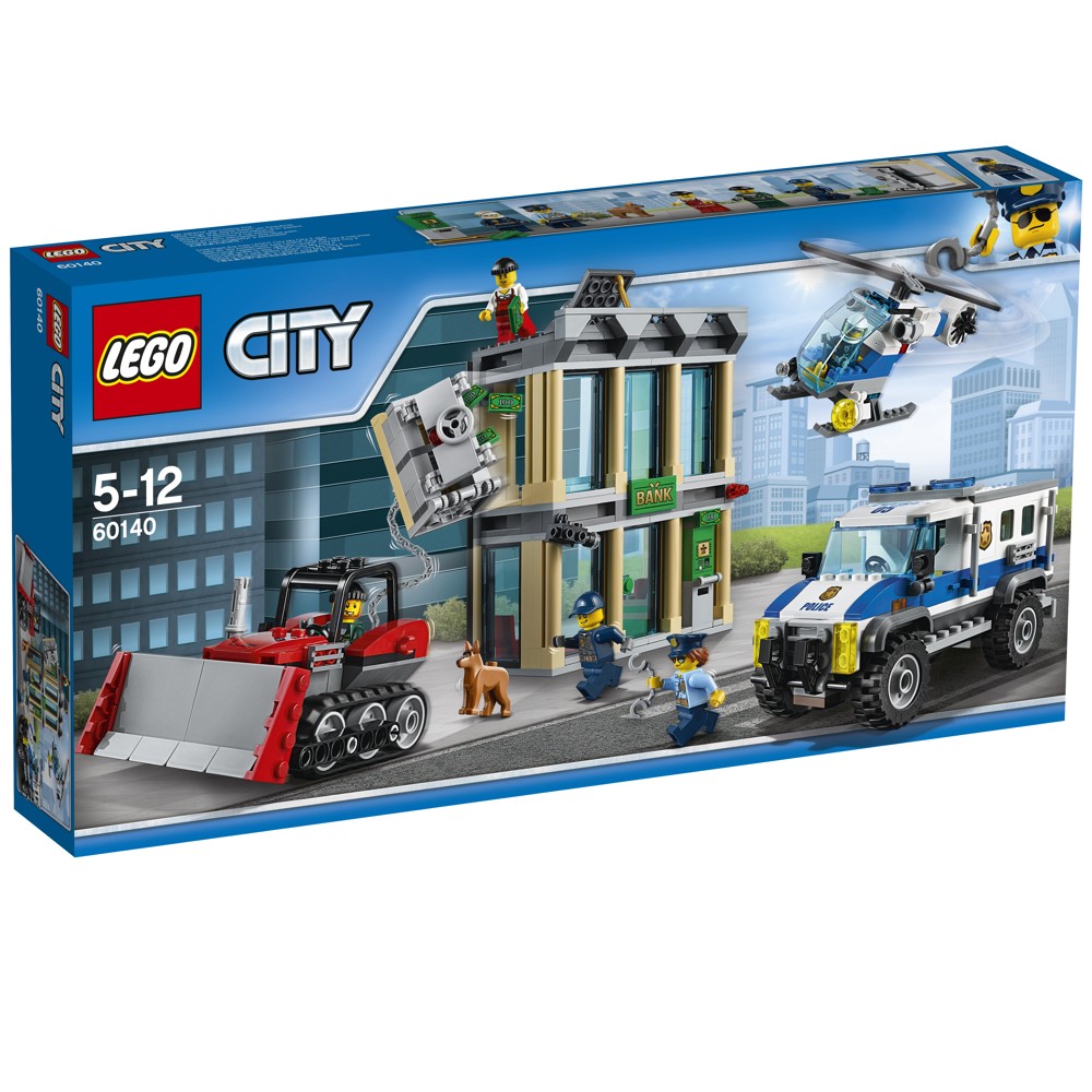 LEGO® City 60140, Vloupání buldozerem