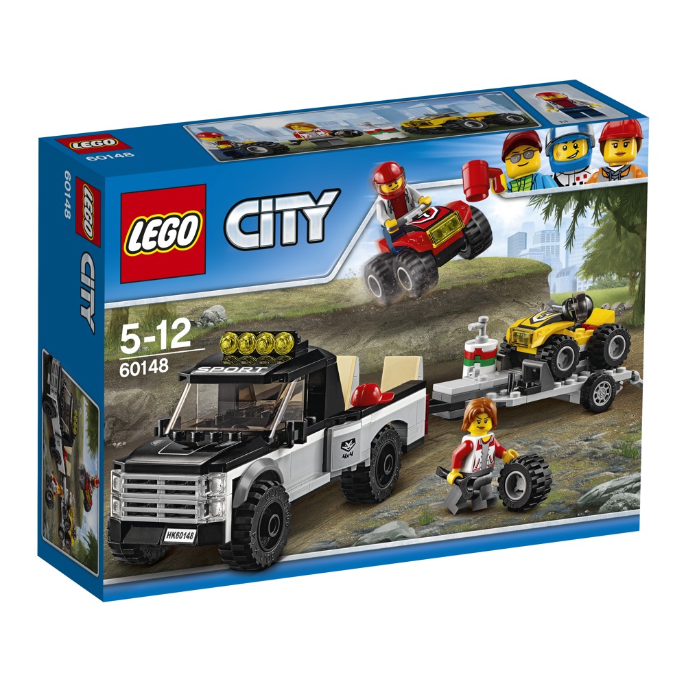 LEGO® City 60148, Závodní tým ctyrkolek