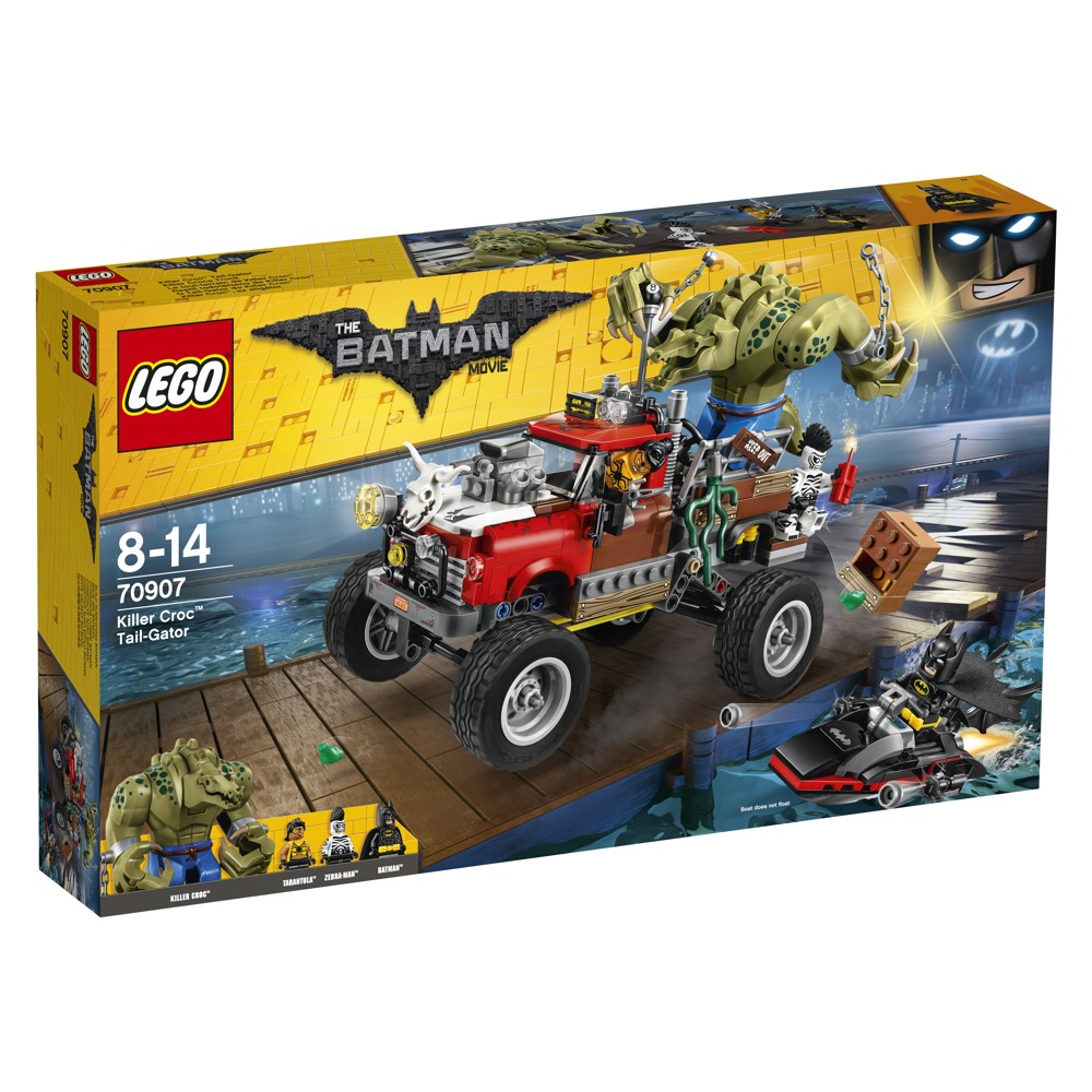 THE LEGO® BATMAN MOVIE 70907, Killer Crocuv Tail-Gator