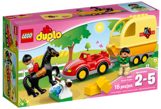 LEGO DUPLO 10807 Přívěs pro koně