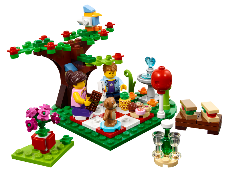 LEGO 40236 Romantický valentýnský piknik