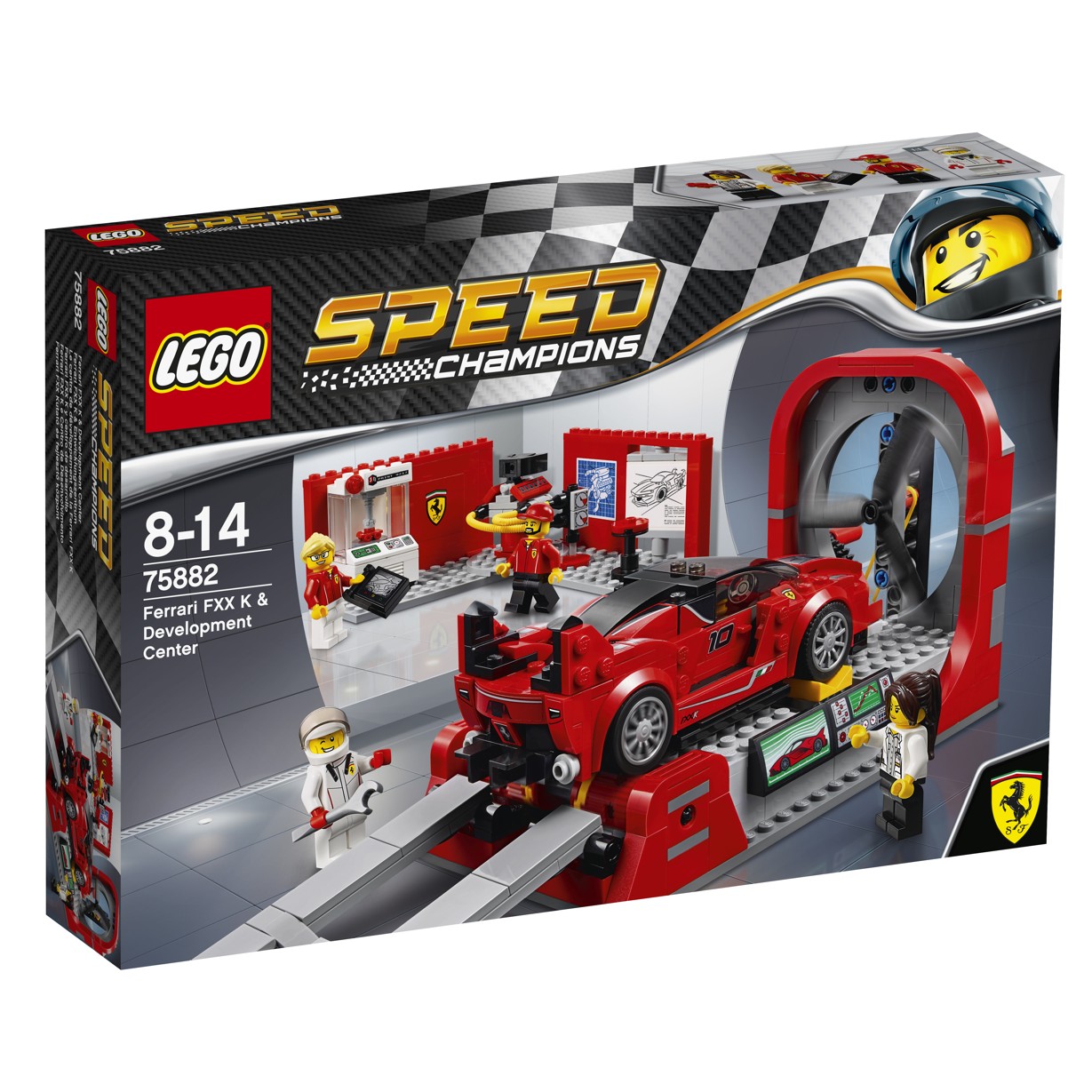 LEGO® Speed Champions 75882 Ferrari FXX K a vývojové centrum