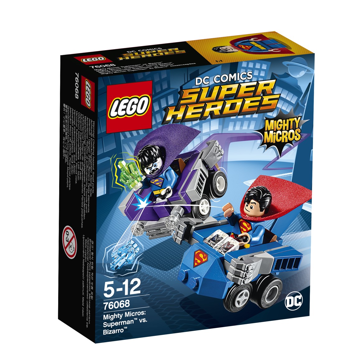 LEGO® DC Comics Super Heroes 76068 Mighty Micros: Superman™ vs. Bizarro™