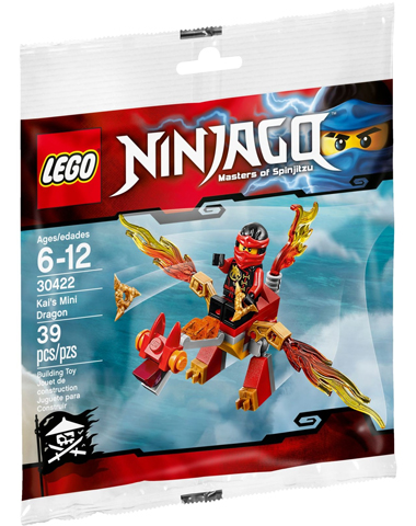 Lego Ninjago 30422 Kaiův mini drak-polybag