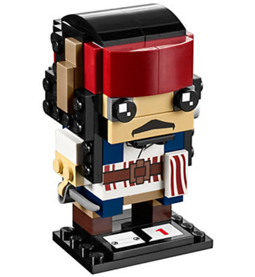 Lego 41593 Brick Headz - Captain Jack Sparrow