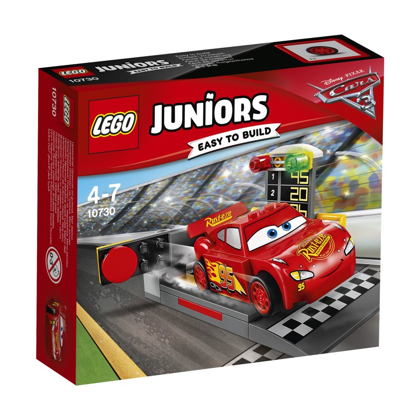Lego Juniors 10730 Vystřelovač Bleska McQueena