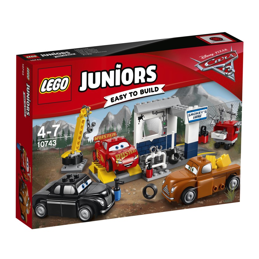 Lego Juniors 10743 Čmoudíkova garáž