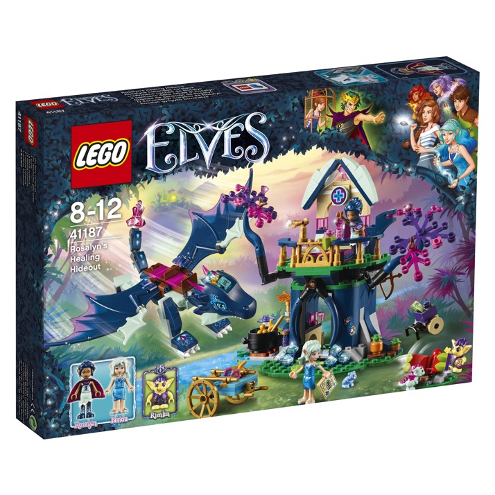 LEGO Elves 41187 Rosalyna léčivá skrýš Azari a útěk ze Skřetího lesa