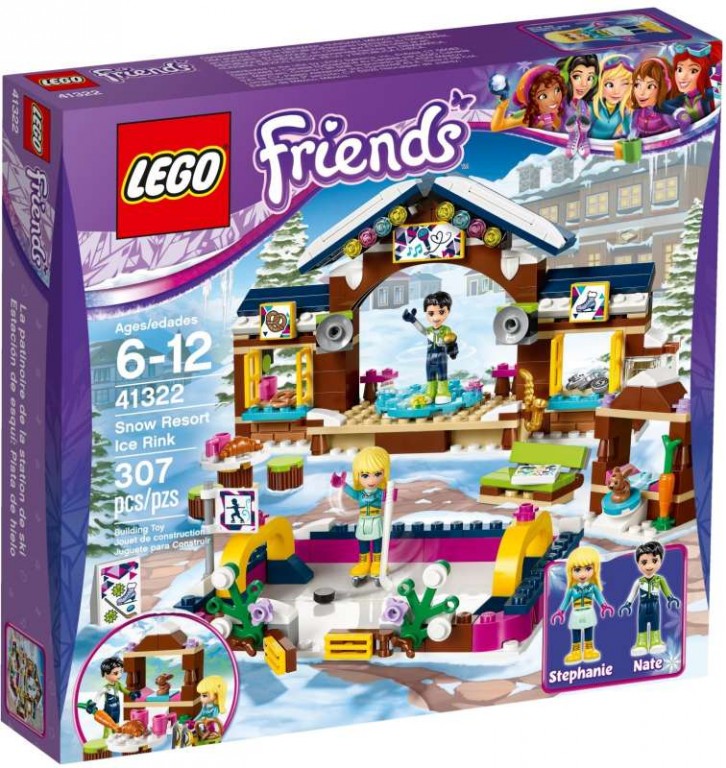 LEGO Friends 41322 Kluziště v zimním středisku