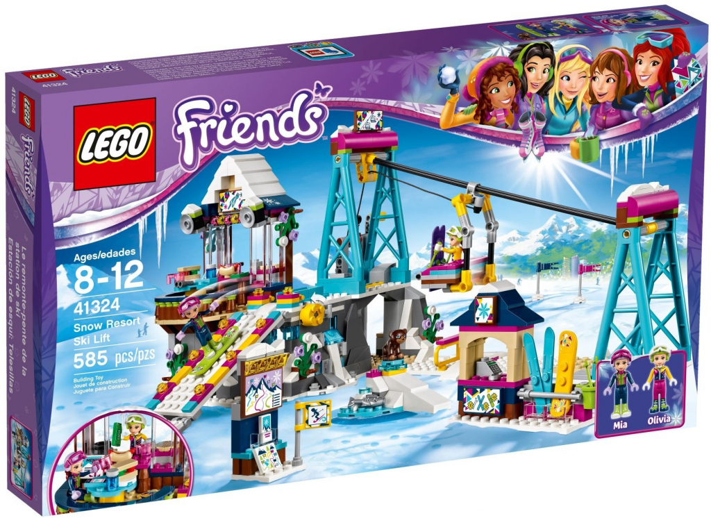 LEGO Friends 41324 Lyžařský vlek v zimním středisku