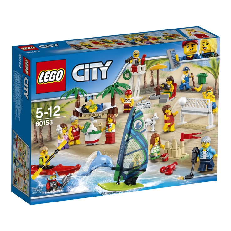 LEGO® CITY 60153 Sada postav - Zábava na pláži
