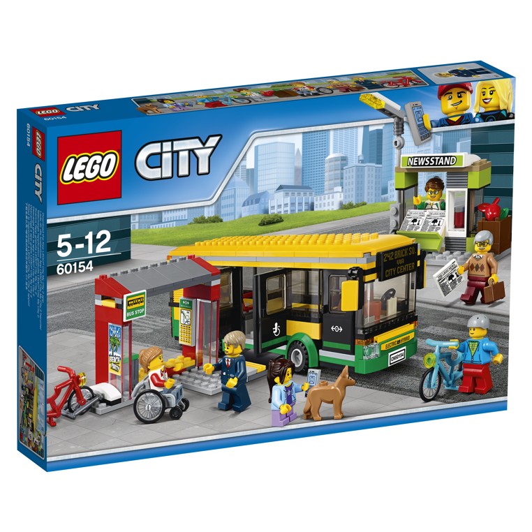 LEGO CITY 60154 Zastávka autobusu