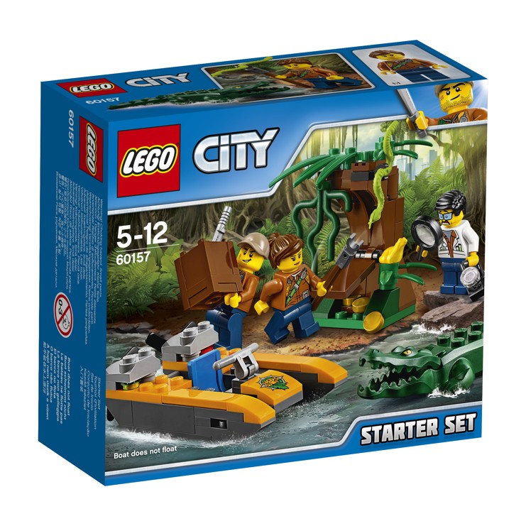 LEGO CITY 60157 Džungle - začátečnická sada