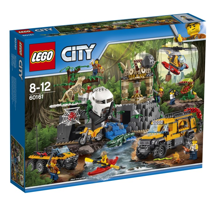LEGO CITY 60161 Průzkum oblasti v džungli