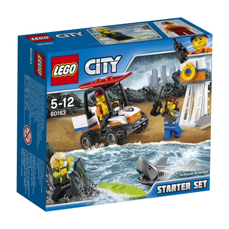 LEGO CITY 60163 Pobřežní hlídka - začátečnická sada