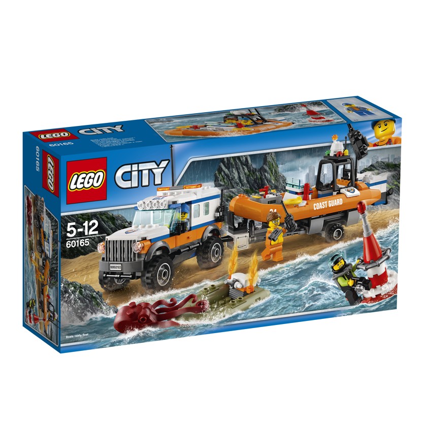 LEGO CITY 60165 Vozidlo zásahové jednotky 4x4
