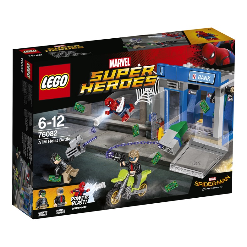 LEGO Super Heroes 76082 Krádež bankomatu
