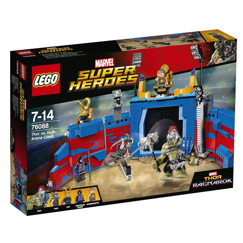 LEGO Super Heroes 76088 Thor vs. Hulk: Souboj v aréně