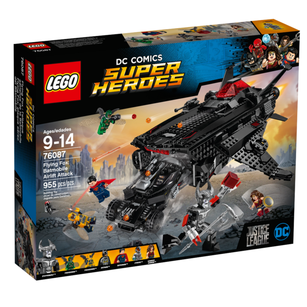LEGO Super Heroes 76087 Obří netopýr: Vzdušný útok v Batmobilu