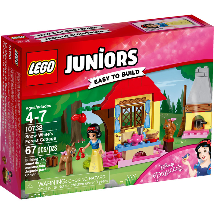 LEGO JUNIORS 10738 Sněhurčina chaloupka v lese