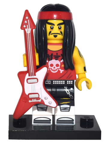 Lego minifigurka 71019 NINJAGO MOVIE - Gong & Guitar Rocker