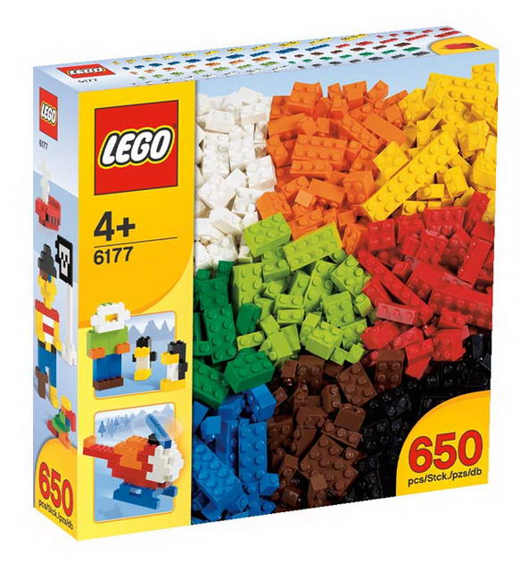 LEGO 6177 Základní kostky - Sada Deluxe