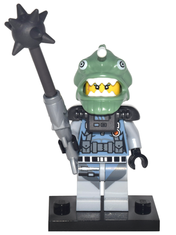 Lego minifigurka 71019 NINJAGO MOVIE - Shark Army Angler