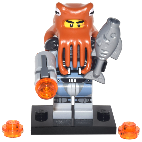Lego minifigurka 71019 NINJAGO MOVIE - Shark Army Octopus