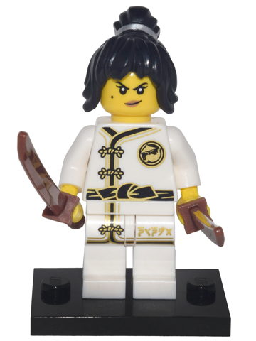 Lego minifigurka 71019 NINJAGO MOVIE - Spinjitzu Training Nya