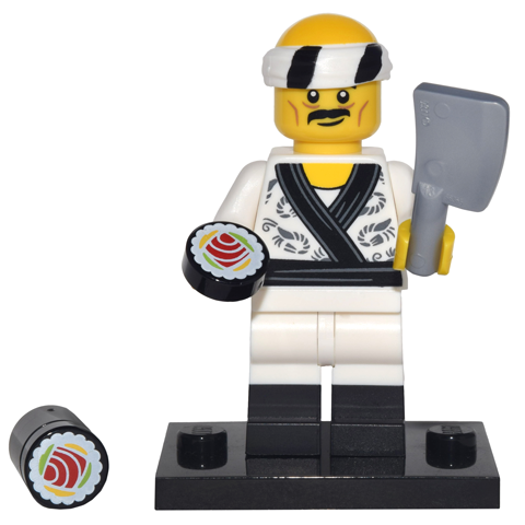 Lego minifigurka 71019 NINJAGO MOVIE - Sushi Chef