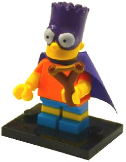 LEGO Minifigurka 71009 The Simpsons 2 - Bart as Bartman 5