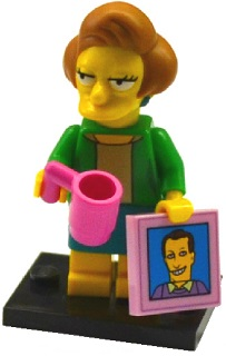 LEGO Minifigurka 71009 The Simpsons 2 - Edna Krabappel