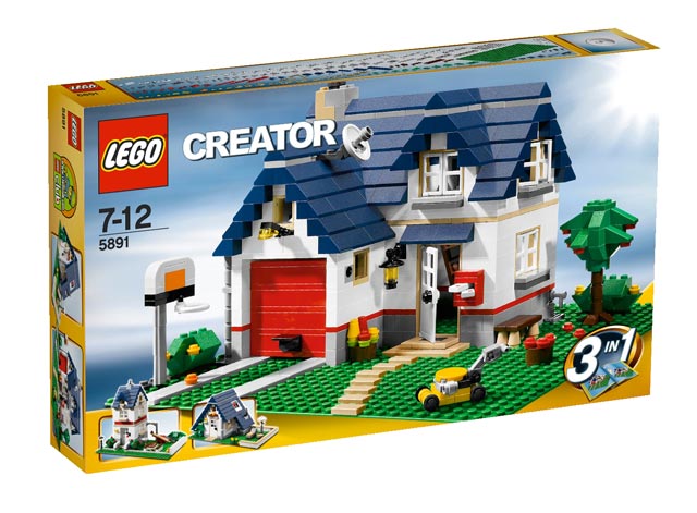 Lego creator 5891 - rodinný domek