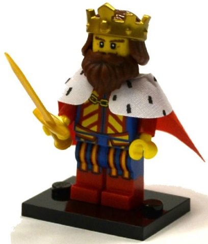 LEGO Minifigurky 71013 - 1 - Classic King