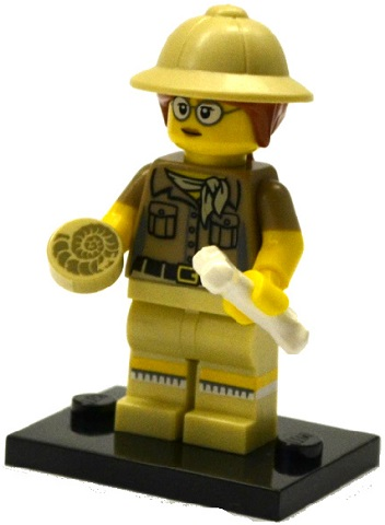 LEGO Minifigurky 71013 - 6 - Paleontologist