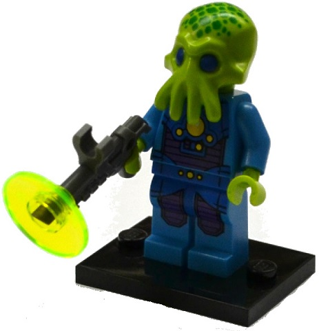 LEGO Minifigurky 71013 - 7 - Alien Trooper