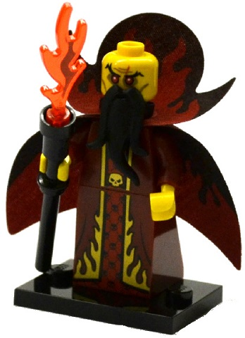 LEGO Minifigurky 71013 - 10 - Evil Wizard