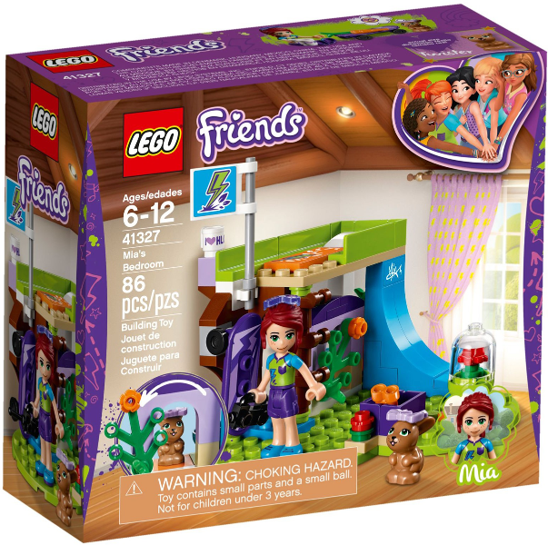 LEGO Friends 41327 Mia a její ložnice-poškoz.krab.