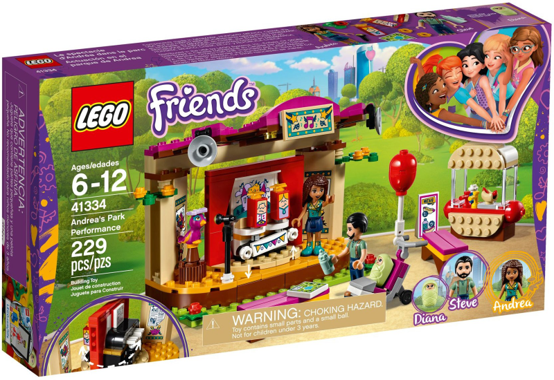 LEGO Friends 41334 Andrea a její vystoupení v parku