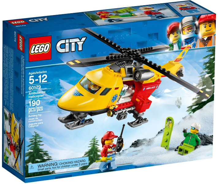 LEGO CITY 60179 Záchranářský vrtulník