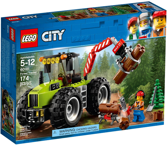 LEGO CITY 60181 Traktor do lesa