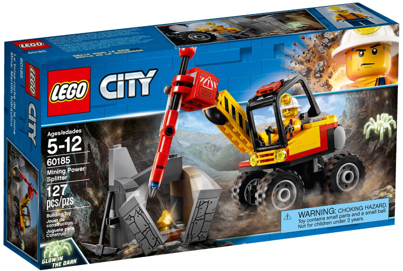 LEGO CITY 60185 Důlní drtič kamenů
