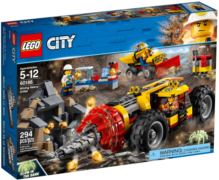 LEGO CITY 60186 Důlní těžební stroj