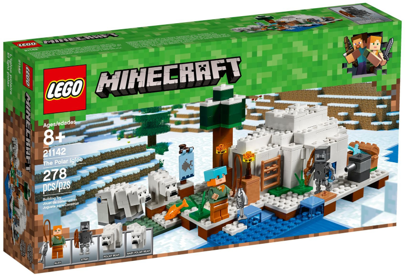 LEGO Minecraft 21142 Iglú za polárním kruhem