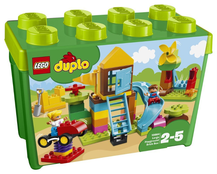 LEGO DUPLO 10864 Velký box s kostkami na hřiště