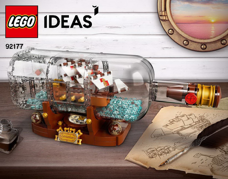LEGO® 92177 Loď v láhvi