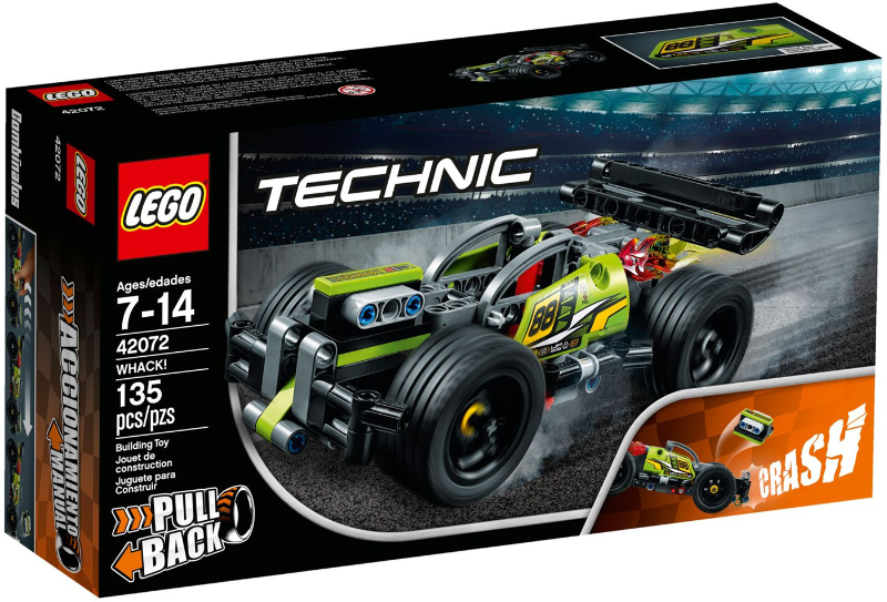 LEGO TECHNIC 42072 Zelený závoďák