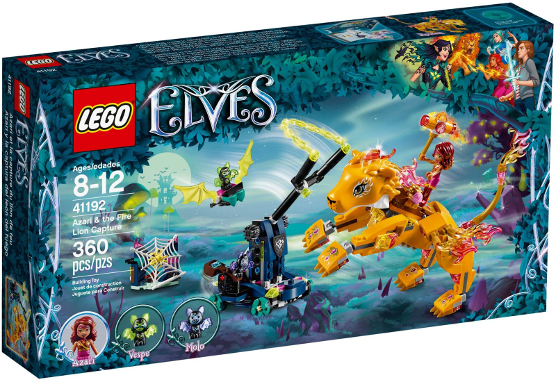 LEGO Elves 41192 Azari a chycení ohnivého lva