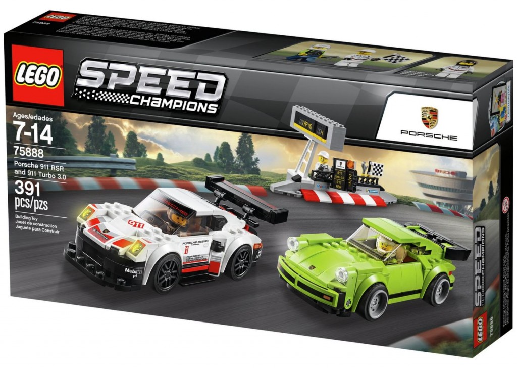 LEGO Speed Champions 75888 Porsche 911 RSR a 911 Turbo 3.0
