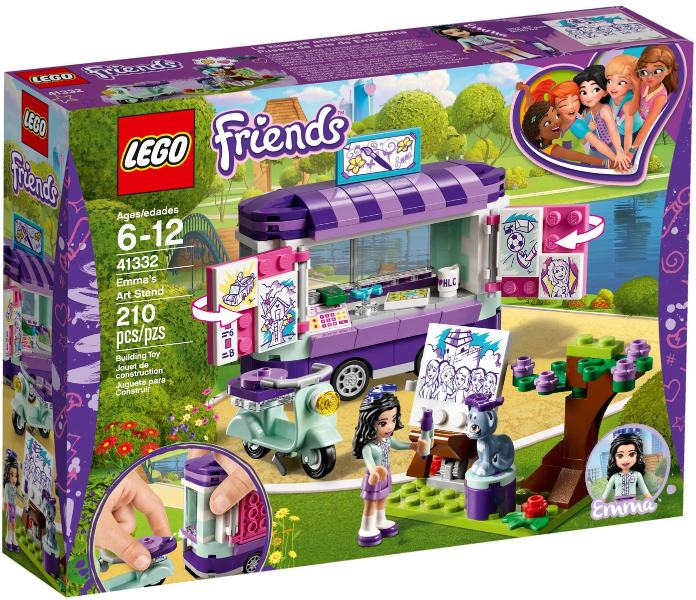 LEGO Friends 41332 Emma a umělecký stojan